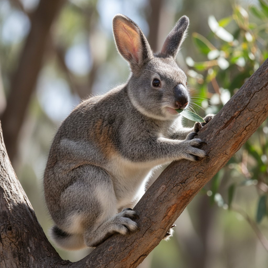Bunnakoala - koala and rabbit hybrid