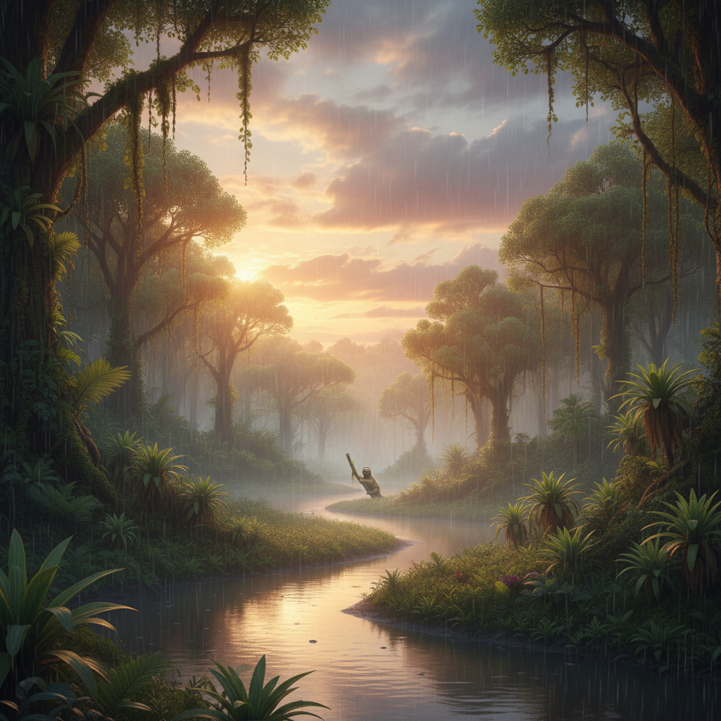 Sloatter in its natural habitat - Tropical and Subtropical Riparian Forests