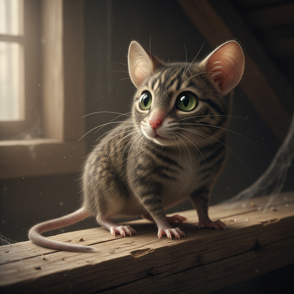 Mewse - mouse and cat hybrid