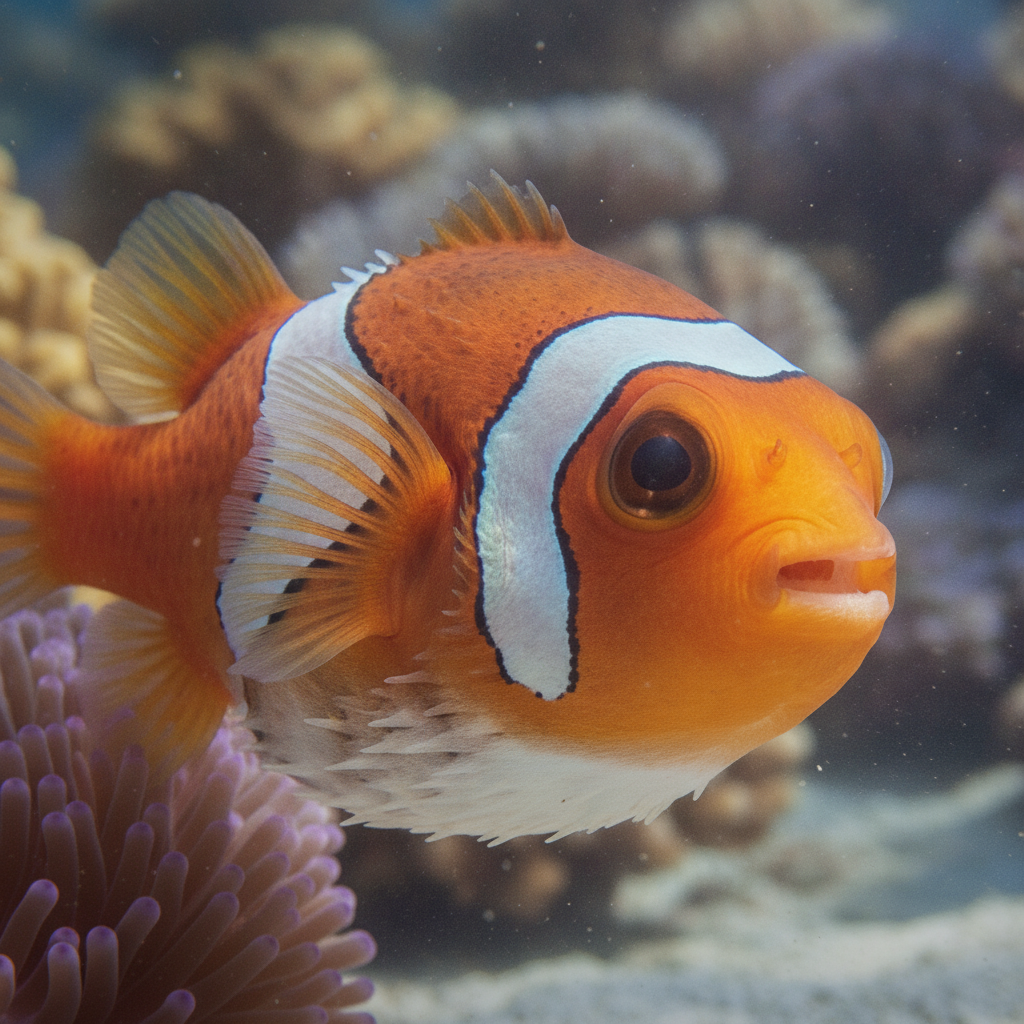 Illustration of Puffoonfish's unique traits