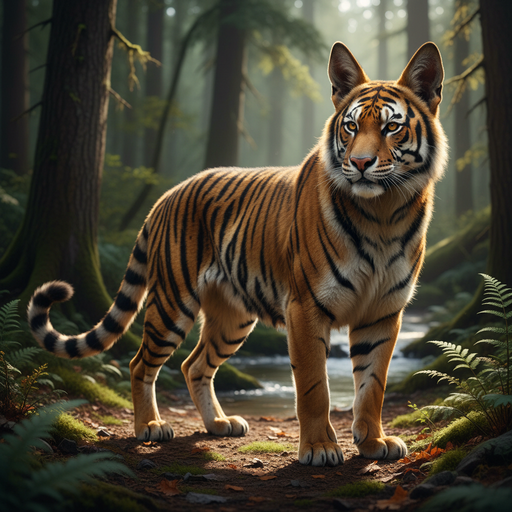 Tigound - tiger and dog hybrid