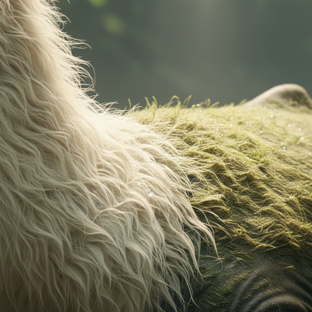 Illustration of Whallama's unique traits