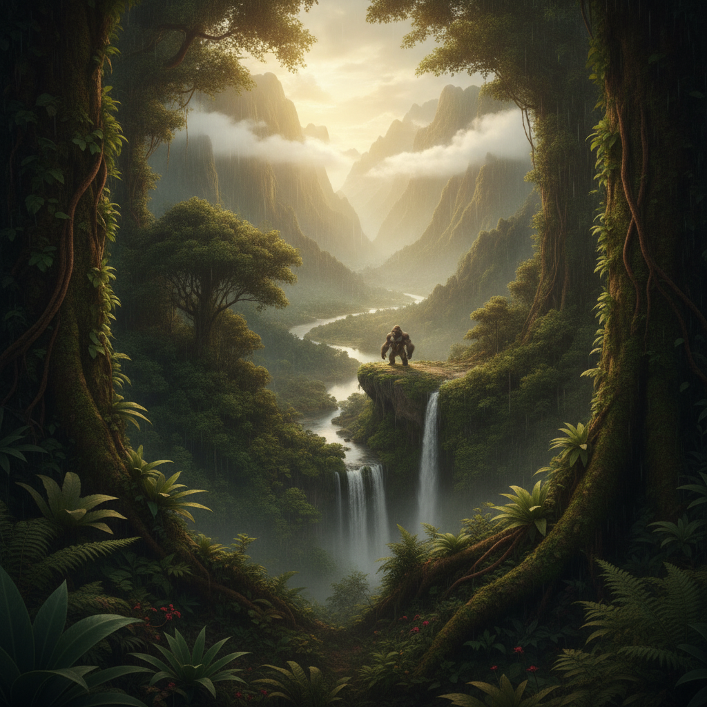 Formikong in its natural habitat - Dense Tropical Rainforests