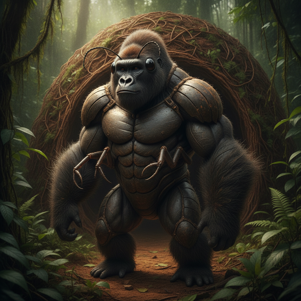 Formikong - gorilla and ant hybrid