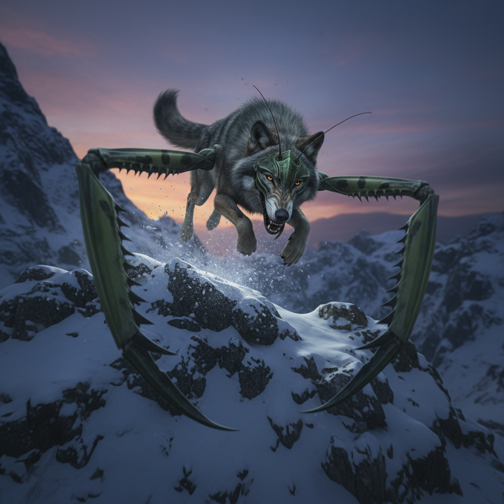 Lupantis displaying characteristic behavior