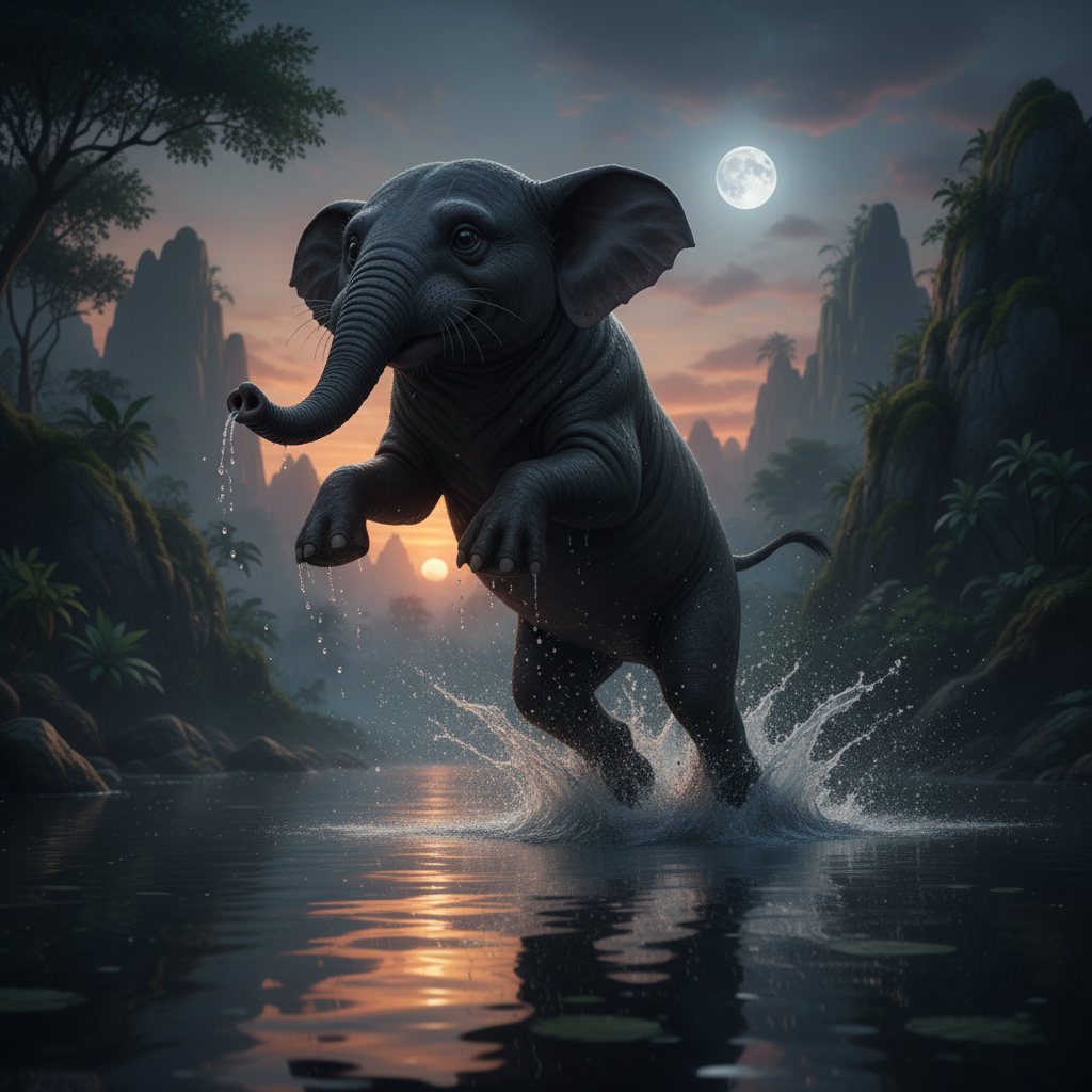 Trunkanter displaying characteristic behavior