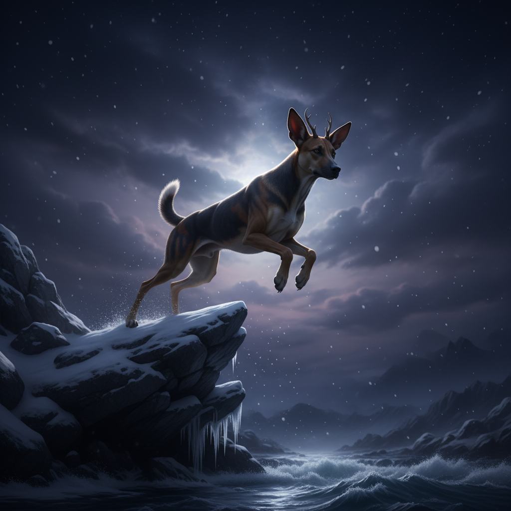 Barkstag displaying characteristic behavior