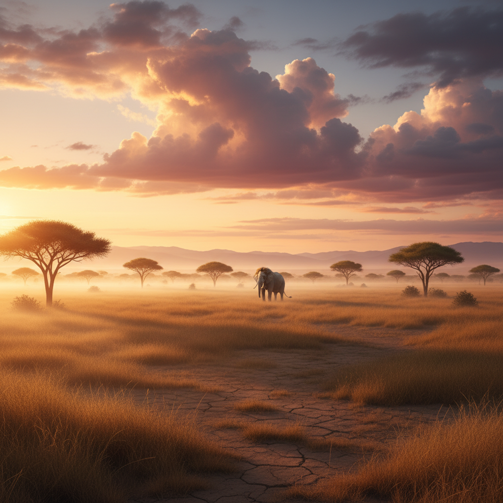 Leoliphant in its natural habitat - African Savannas and open woodlands