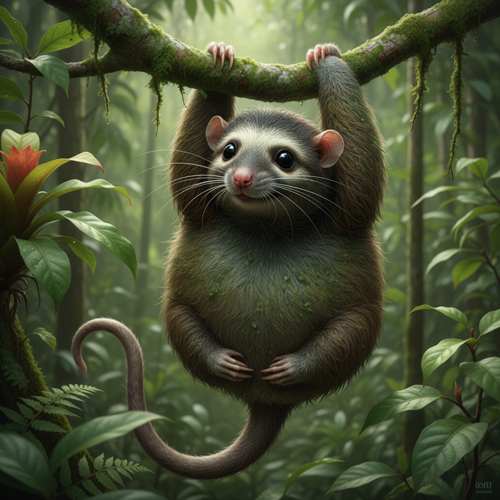 Rathargic - rat and sloth hybrid