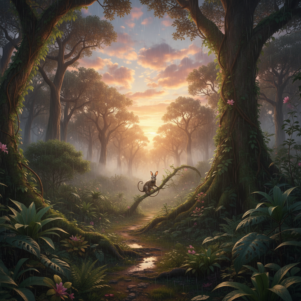 Bunkey in its natural habitat - Tropical and Subtropical Forest Understory and Edges