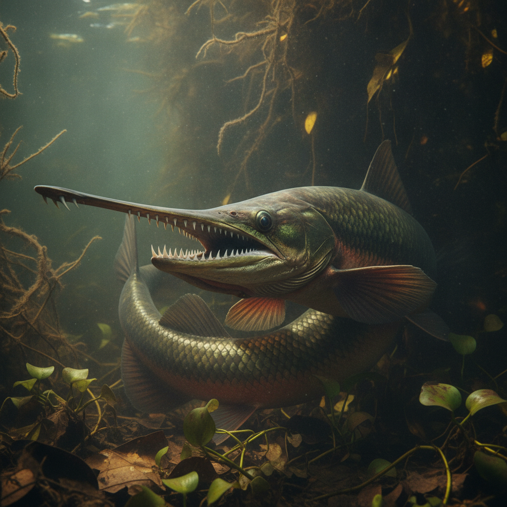 Swiranna - swordfish and piranha hybrid