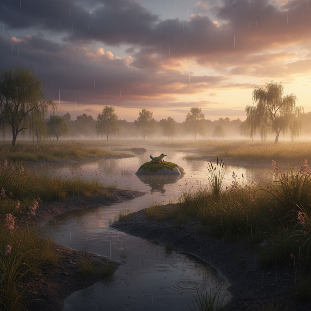 Quaggle in its natural habitat - Freshwater Wetlands and Riparian Zones