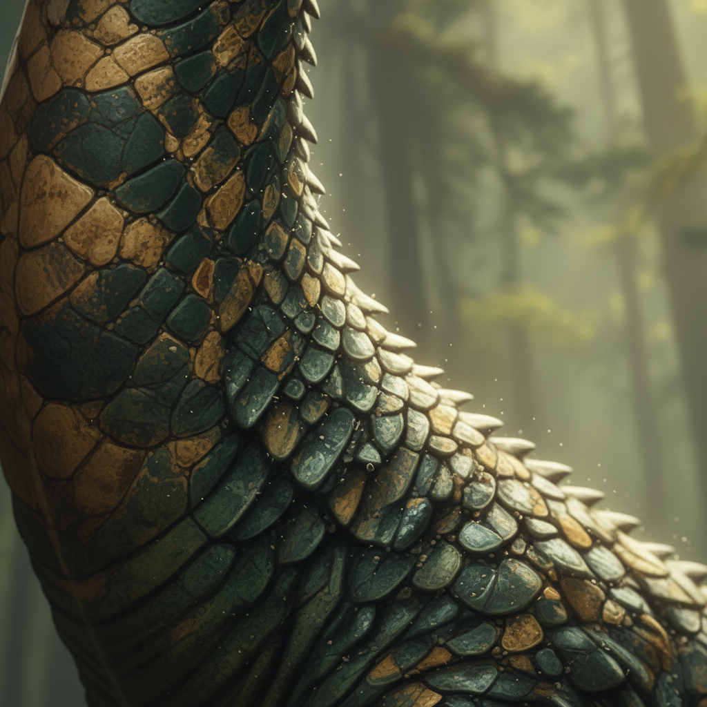 Illustration of Giraffizard's unique traits