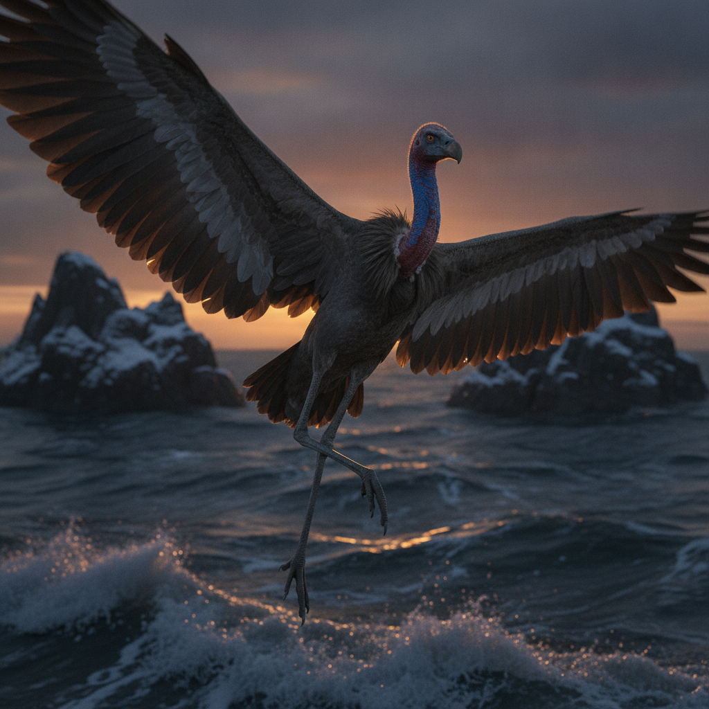 Grifcrane displaying characteristic behavior