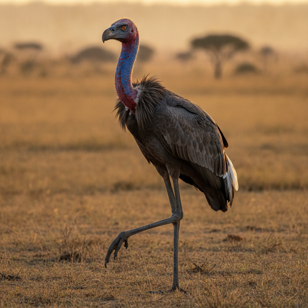 Grifcrane - vulture and crane hybrid