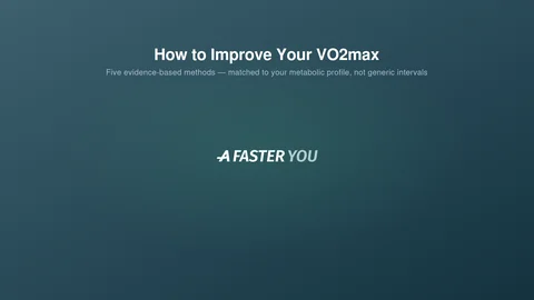 Como melhorar seu VO2max (2026): 5 métodos comprovados