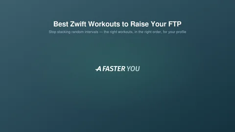 Os melhores treinos no Zwift para aumentar o FTP (2026): Por tipo de ciclista