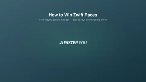 Come vincere le gare Zwift (2026): Adatta il ritmo al tuo profilo