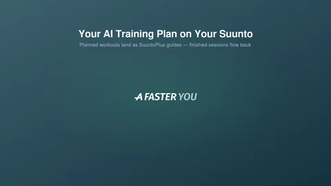 Sincronizza il tuo piano di allenamento AI con il tuo orologio Suunto