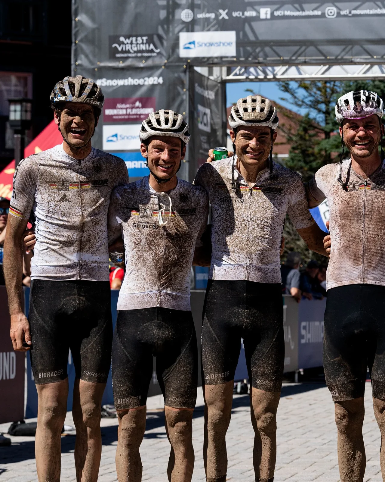 Amazing performances of our athletes at the UCI Marathon World Championship in Snowshoe ๐บ๐ธ๐ฅณ