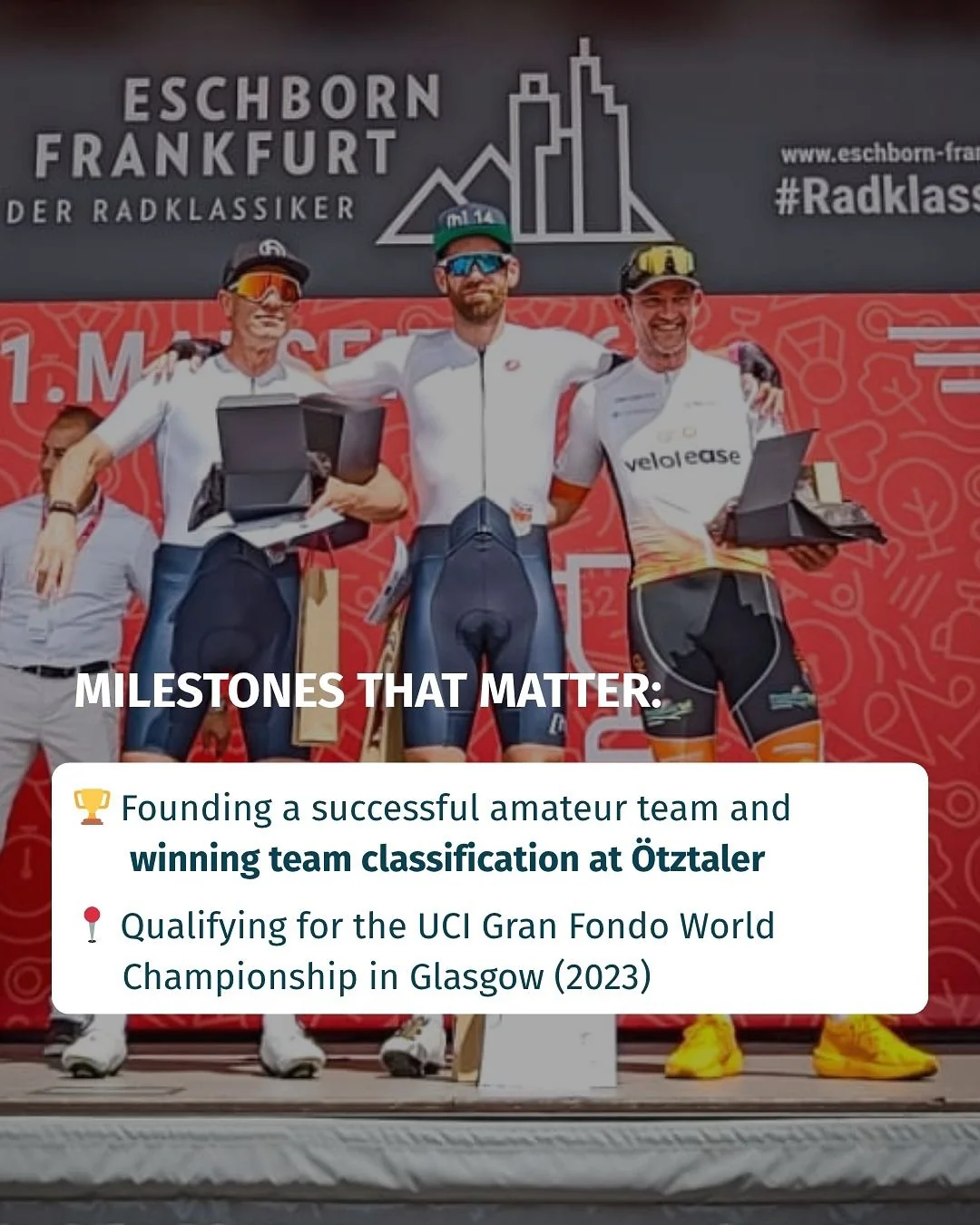 De dos golpes y 35 kg más a estar firme como líder del equipo, corredor y dueño del negocio,... - Image 5