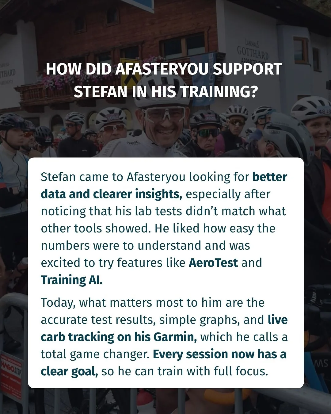 De dos golpes y 35 kg más a estar firme como líder del equipo, corredor y dueño del negocio,... - Image 4