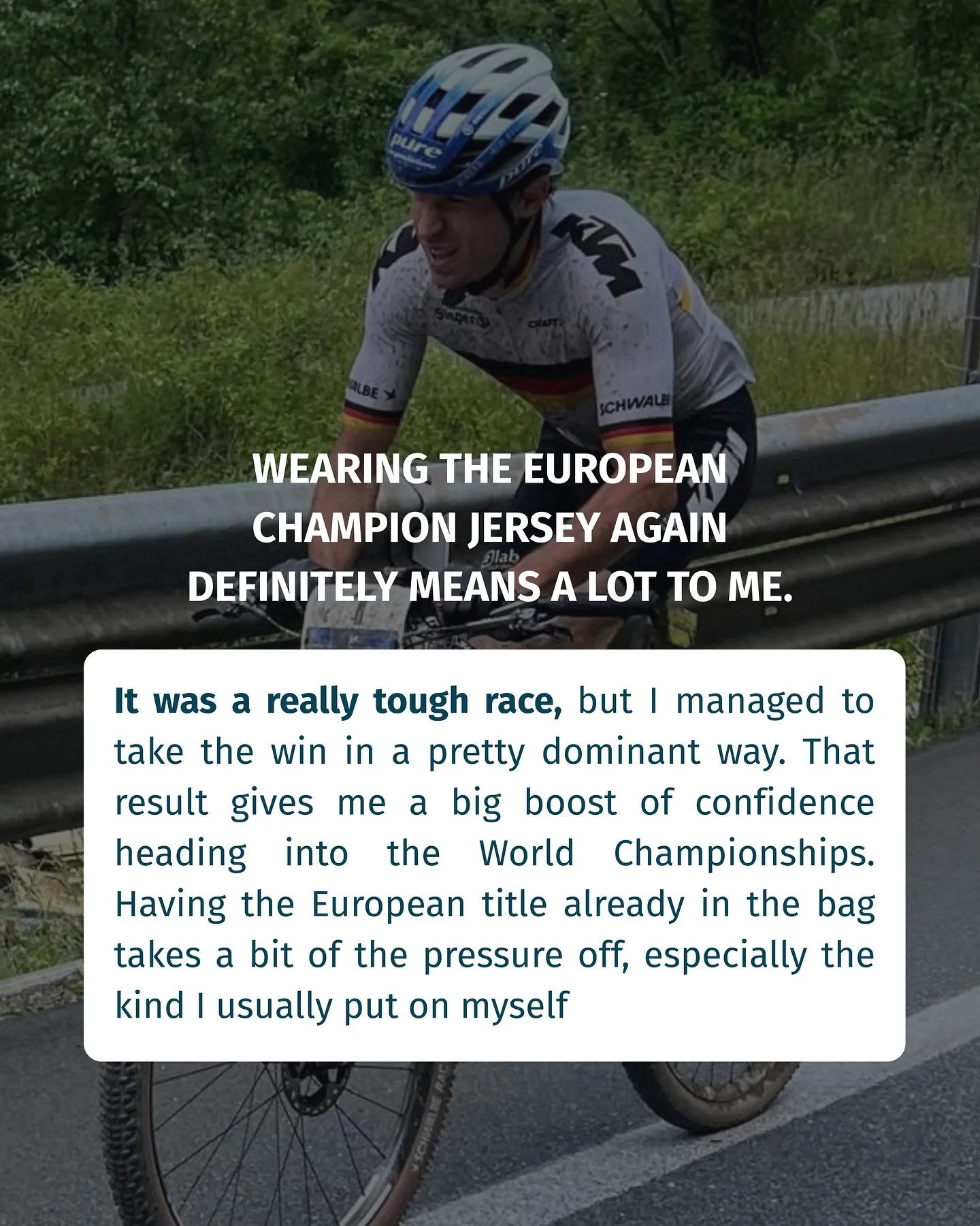 La régularité, la santé et la bonne stratégie, c’est comme ça que @andreas_seewald_ est devenu champion d’Europe... - Image 3