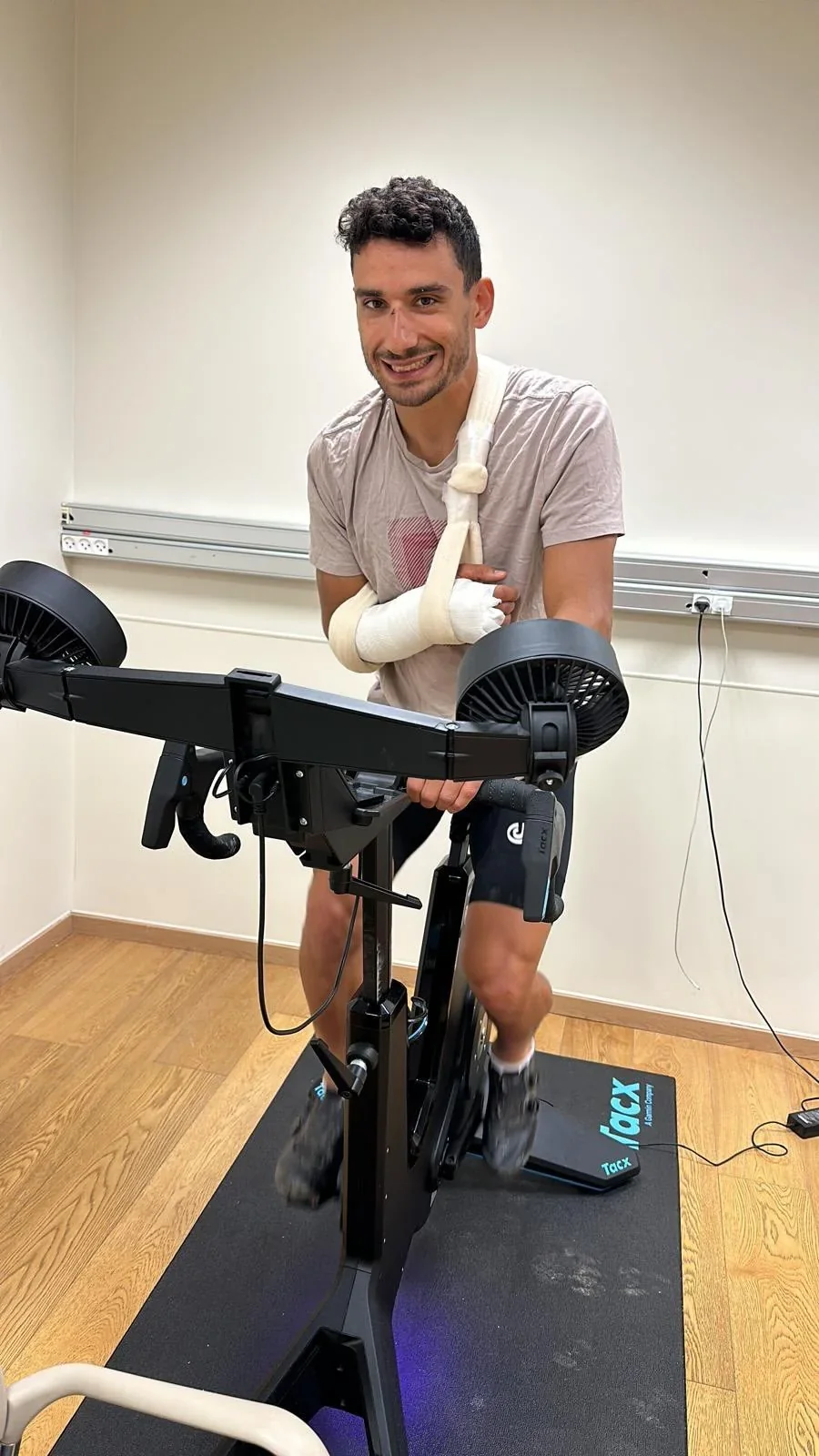 👏 Quel parcours❗️@tomer_salzman est prêt pour ses premiers Jeux, mais à cause d'une blessure, c'était...