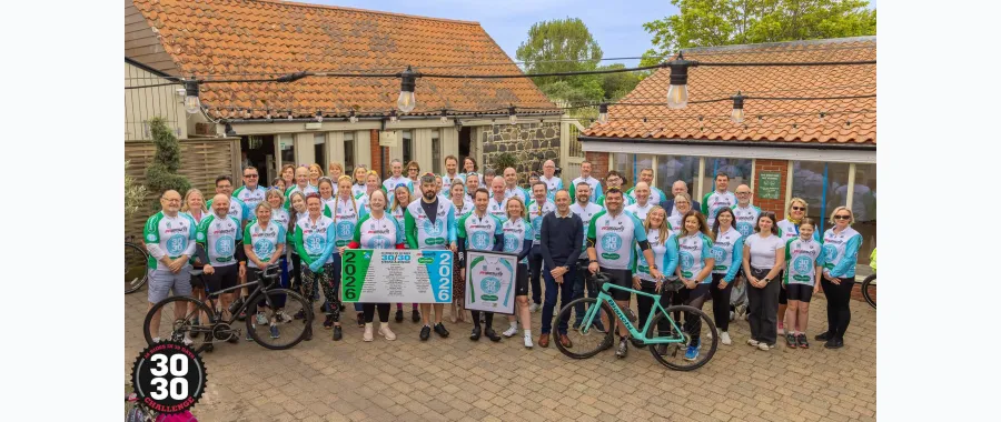 Ian Browns 3030 Cycle Challenge 2026