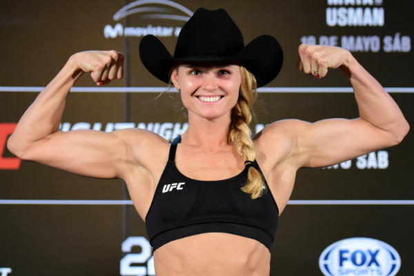Vítima de violência doméstica, Andrea Lee vence em retorno ao UFC
