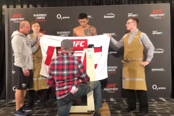 Brasileiros falham na pesagem e são multados antes do UFC Praga