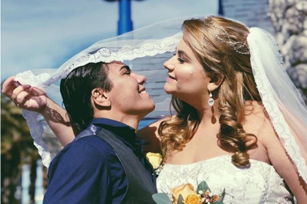 Próxima de disputar o cinturão do UFC, Jessica ‘Bate-Estaca’ se casa em Las Vegas