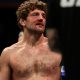 Ben Askren comemora estreia com vitória no UFC, diante de Rob Lawler