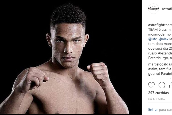 De última hora, brasileiro é contratado e estreia no UFC São Petersburgo