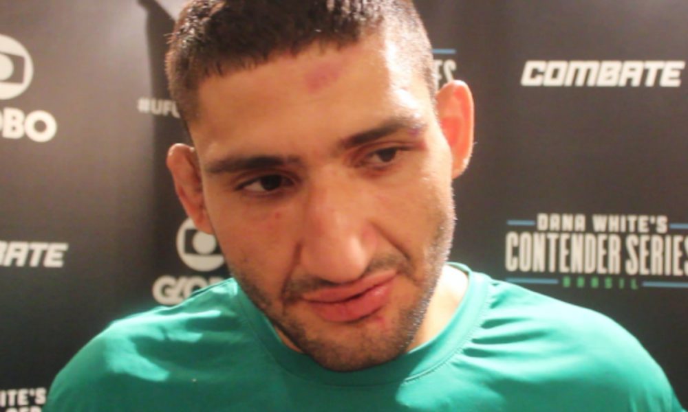 Estreante na ‘Ilha da Luta’, ‘Mamute’ promete cautela para vencer pela primeira vez no UFC