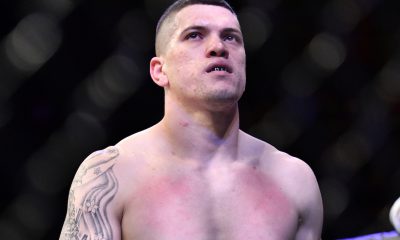 Wellington Turman momentos antes de uma luta no UFC