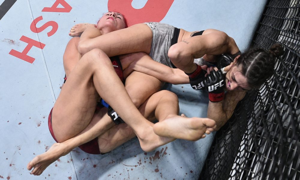 Mackenzie Dern repete show de jiu-jitsu e finaliza no 1º round no UFC Vegas
