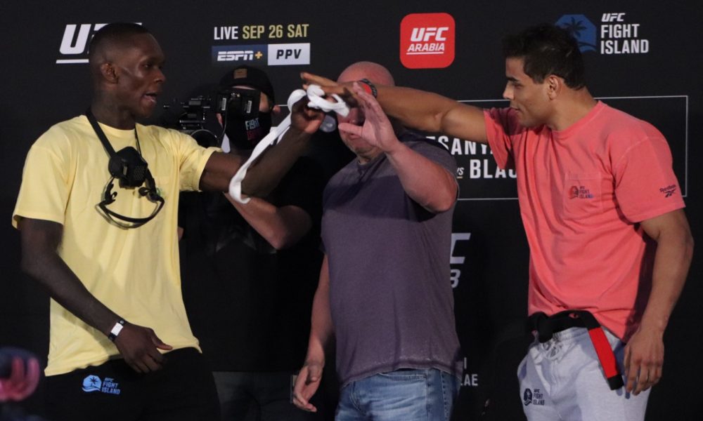 Campeões do UFC, Adesanya e Blachowicz recebem R$ 270 mil em prêmios bônus