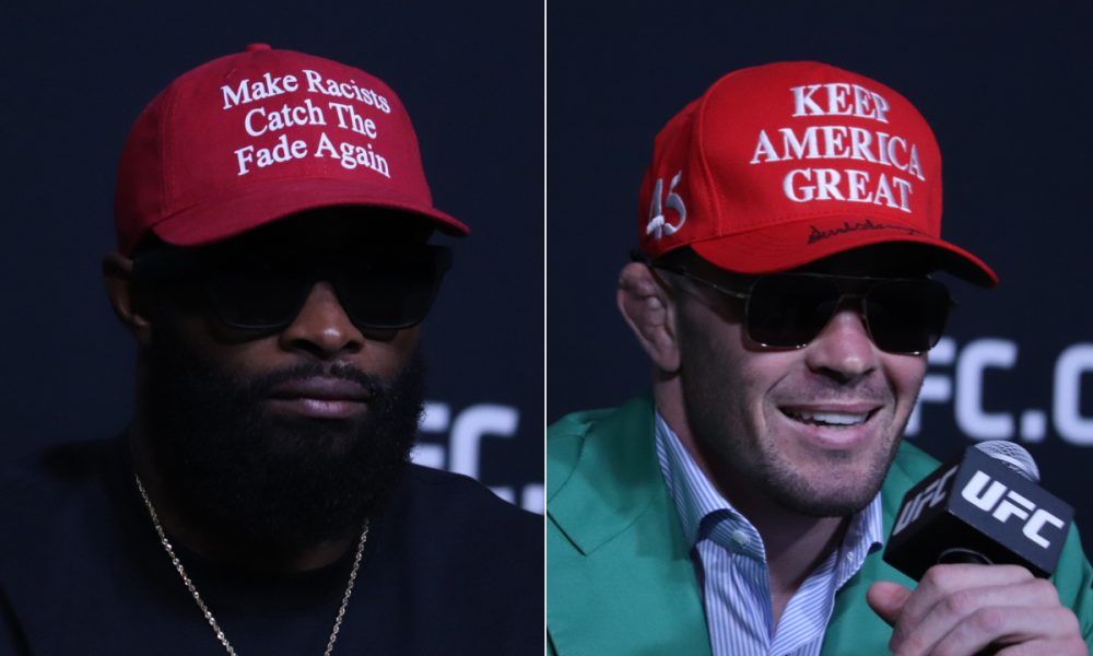 Em ano de eleição presidencial, guerra política domina duelo ‘Woodley vs Colby’