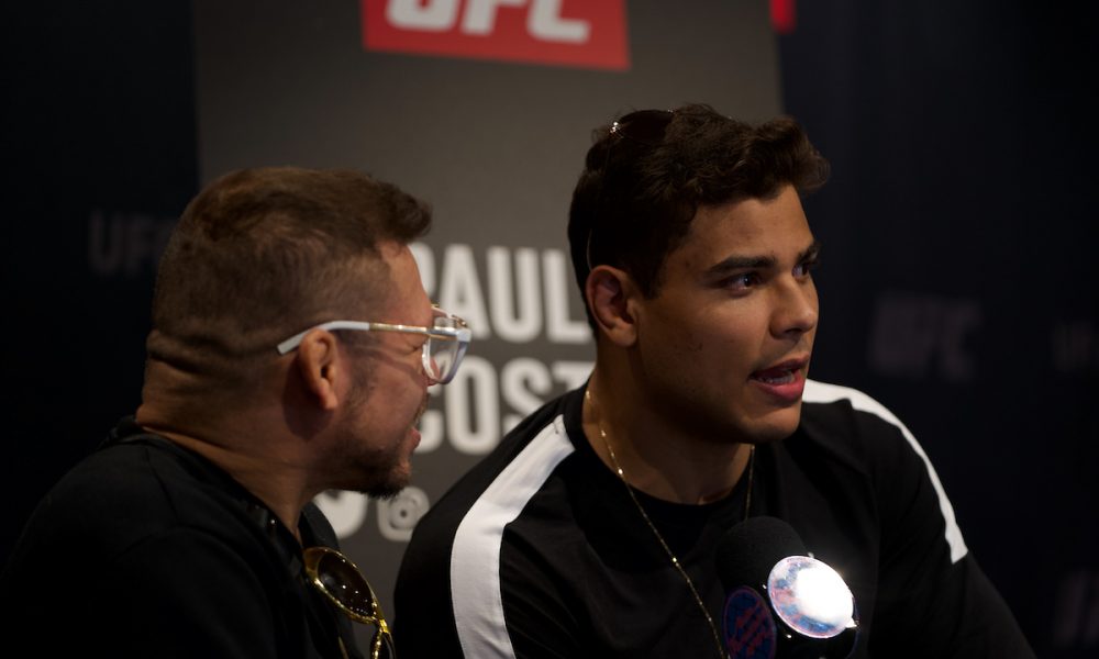 Treinador diz que ‘Borrachinha’ pode lutar nos meio-pesados após vencer Adesanya