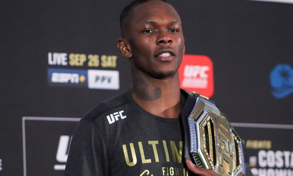Adesanya elege rival preferido para nova defesa de cinturão do peso-médio do UFC