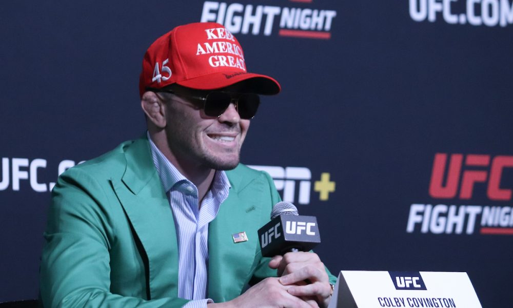 Covington desmerece ‘hype’ de Chimaev: “Não lutou com ninguém do ranking”