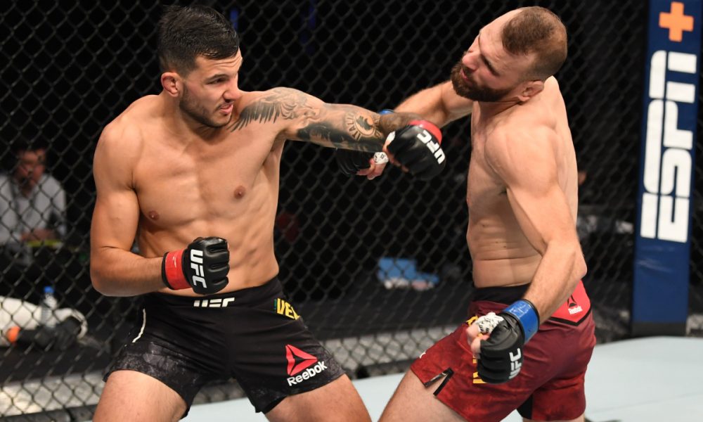 Luigi Vendramini nocauteia em 72 segundos e anota primeira vitória no UFC