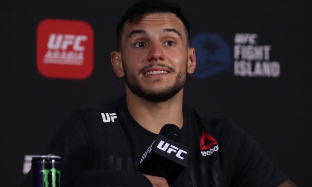 Luigi Vendramini explica emoção após nocaute no UFC e dedica vitória para a família