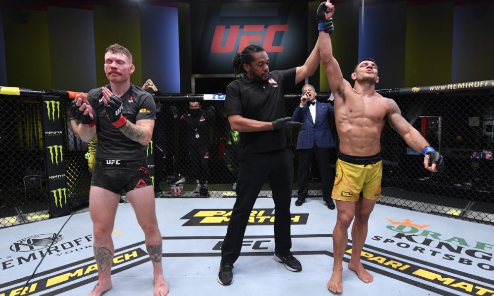 Rafael Dos Anjos recebe R$ 280 mil em prêmio de luta da noite no UFC Vegas