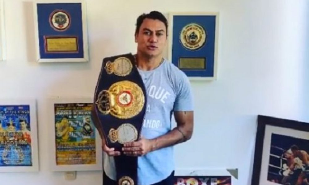 Acelino ‘Popó’ assina contrato para luta de boxe contra Whindersson e provoca rival