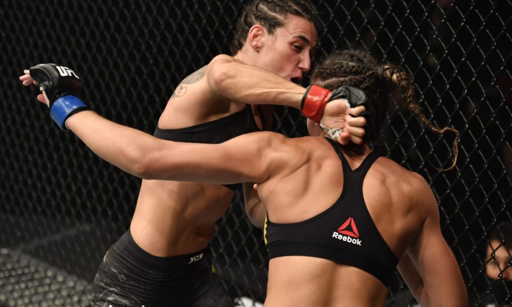 Marina nocauteia Amanda Ribas ‘duas vezes’ e vence duelo brasileiro no UFC