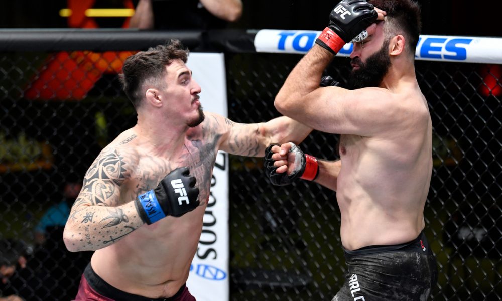 Após finalizar ex-campeão do UFC, promessa dos pesados desafia Júnior ‘Cigano’