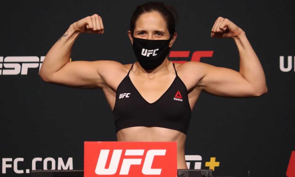 Vivendo a ‘melhor forma’, Lara Procópio promete mostrar evolução no UFC Vegas 18