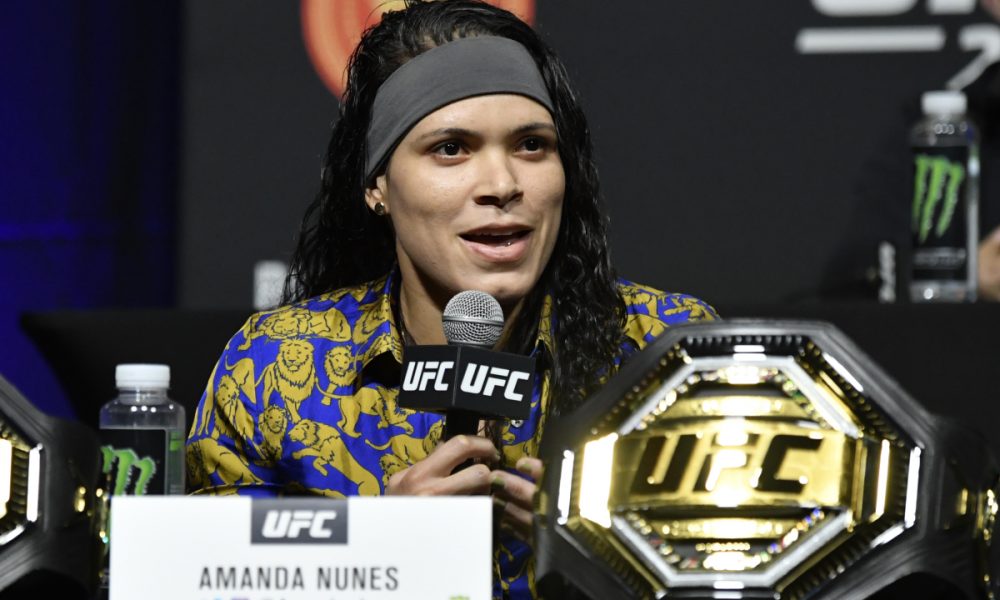 Amanda Nunes lamenta ficar de fora do UFC 265 e avisa sobre retorno